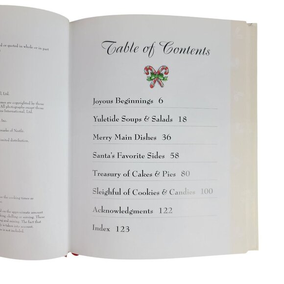 Christmas Classic Recipes Hardcover Photos In Color Publications Internat 2001 - Picture 4 of 11